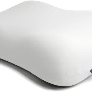 Deep Sleep Pillow, Patented Ergonomic Contour Design for Side & Back Sleepers